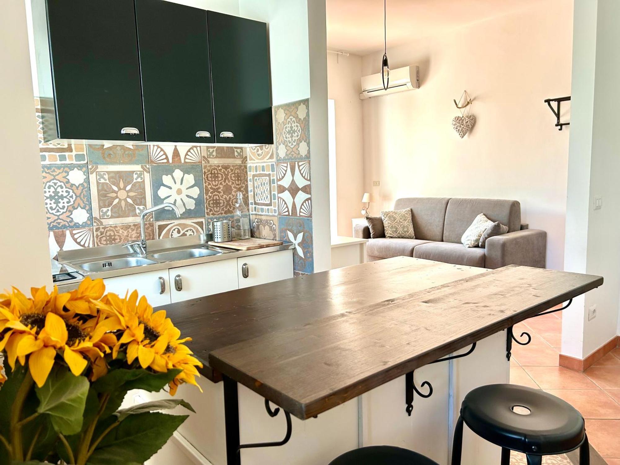 Almarea Blu - Appartamento In Villa Vicino Al Mare - Affitto Breve 폴리나노 아마레 외부 사진